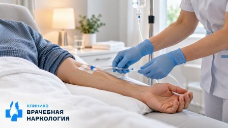 Врач стоит рядом с мужчиной